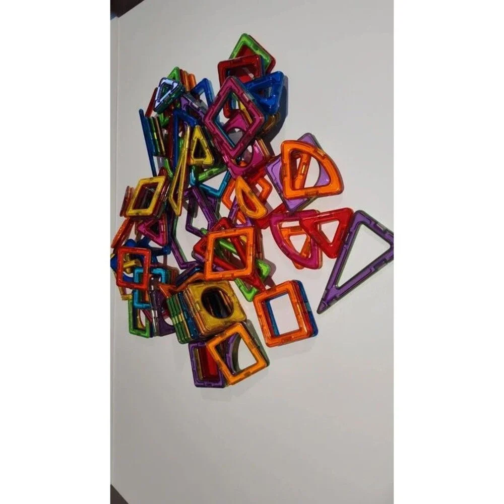 Magformers Discovery Construction magnetic magnet tiles geometric shapes 116pcs